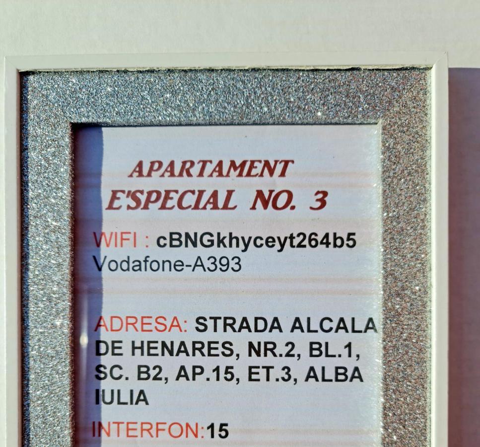 Apartament E'Special No3 Alba Iulia Exterior photo